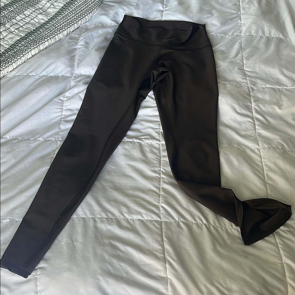 Alo Yoga Airlift High-Waisted Elongated Leggings - Espresso